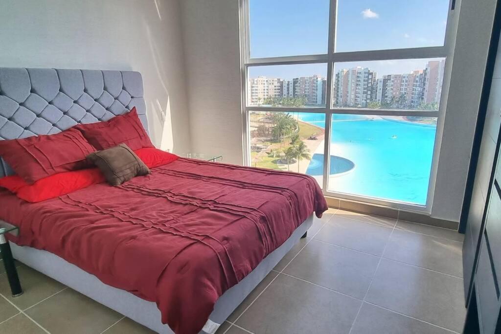 Departamento Con Laguna Artificial Канкун Экстерьер фото
